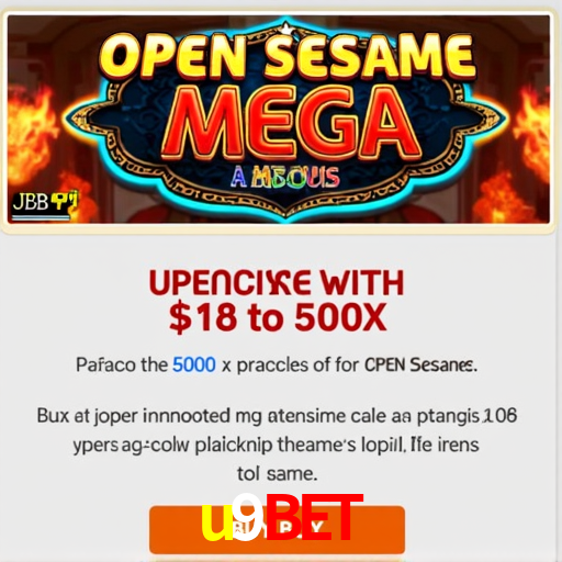 Interface do App u9bet